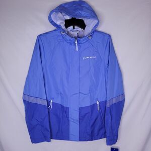 Boeing Jacket Womens Small Blue Rain Windbreaker Ripstop NWT